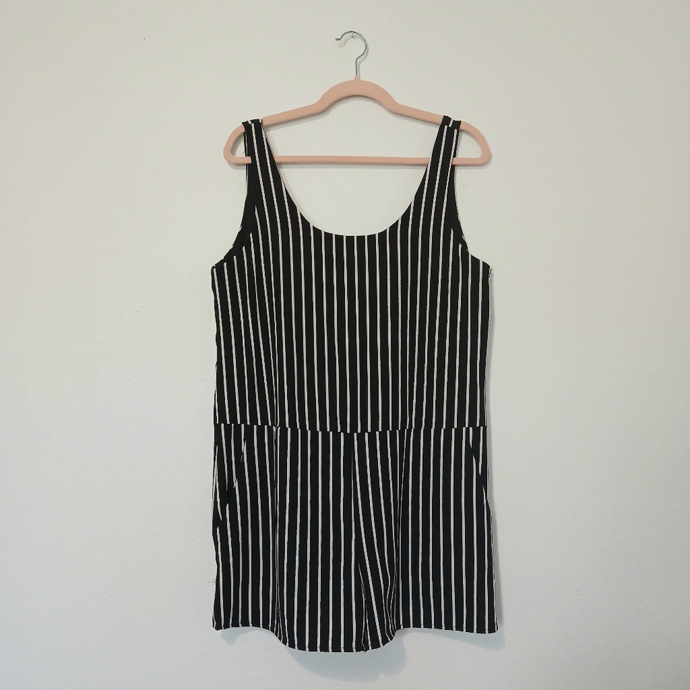 NWT fab 'rik Stripe Romper